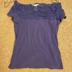 Off-the shoulder blouse